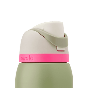 Garrafa Owala Freesip Térmica 710ml | Inox | Green Neo Sage